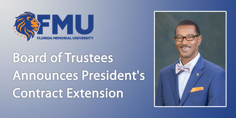 Board of Trustees Announces President’s Contract Extension