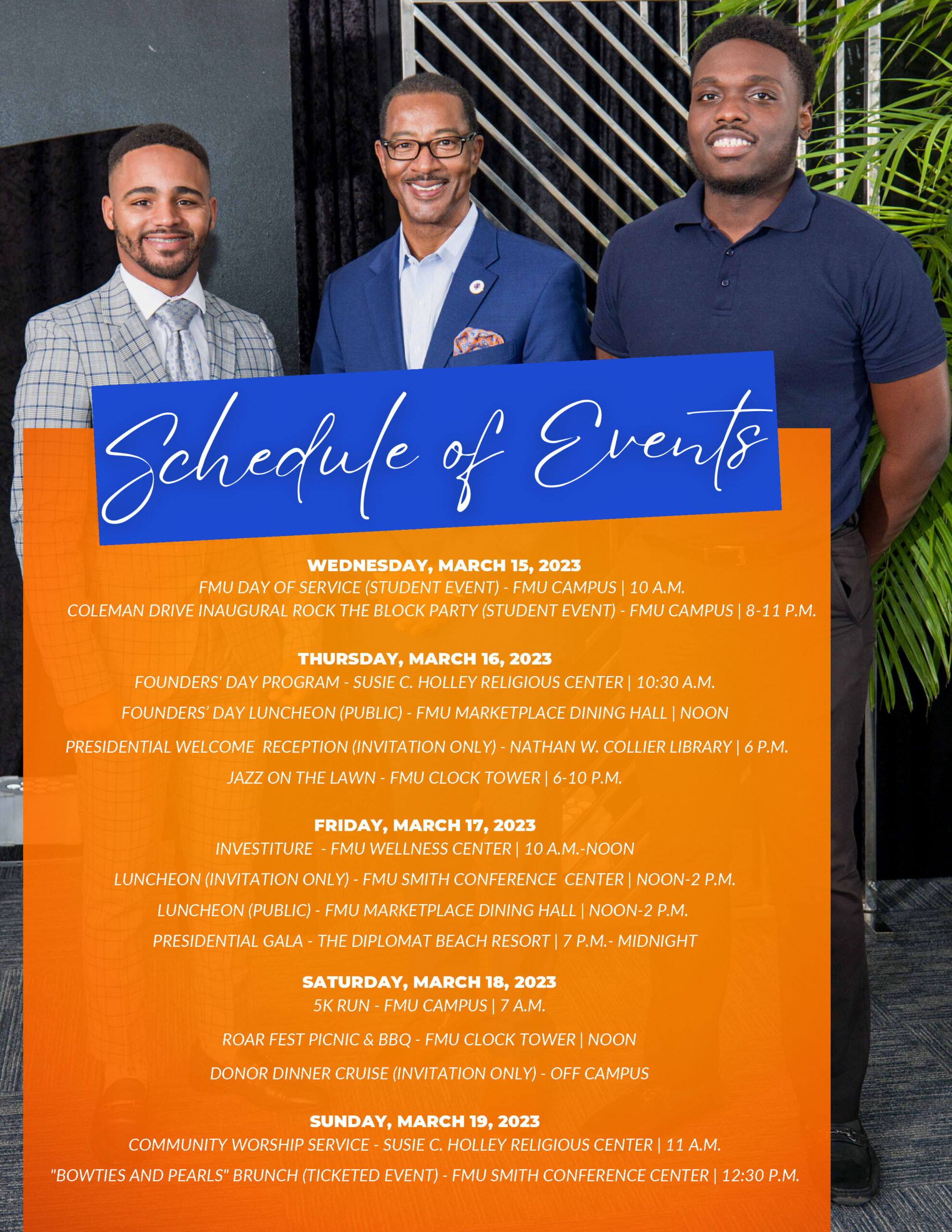 Schedule Of Events Florida Memorial University Schedule of events florida memorial university