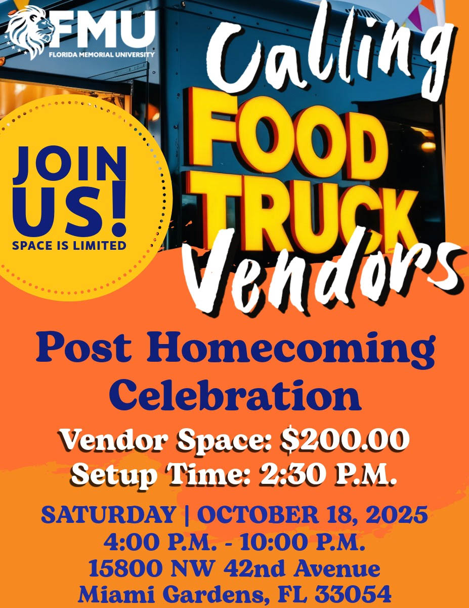 2025 Food Truck Vendor flyer