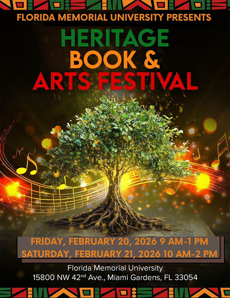 FMU Heritage Books & Arts Festival flyer