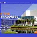 State of the University Address flyer