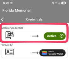 Android wallet step 2